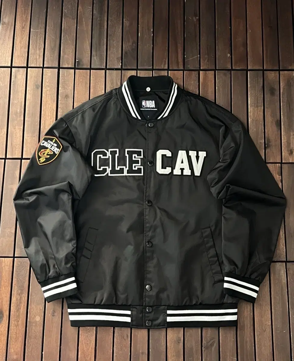 NBA Cle cav 바시티 자켓